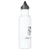 Ally Oakes Strings Logo Wasserflasche Edelstahlflasche (Links)