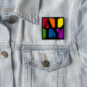 Ally Pop Square Black Button (Beispiel)
