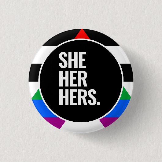 Ally Pride Button (Vorderseite)
