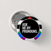 Ally Pride Button (Vorne & Hinten)