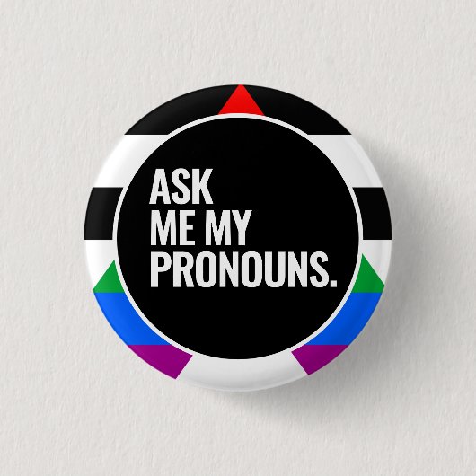 Ally Pride Button (Vorderseite)