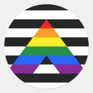 Ally Pride Circle Aufkleber