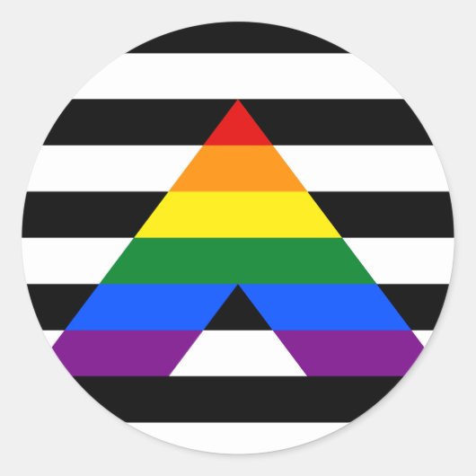 Ally Pride Circle Aufkleber (Vorderseite)