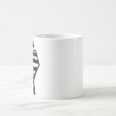 Ally Pride Fist T - Shirt Kaffeetasse (Mittel)