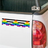 Ally Pride Flag Autoaufkleber (Auf Lkw)