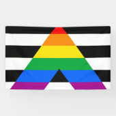 Ally Pride Flag Banner (Horizontal)