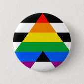 Ally Pride Flag Button (Vorderseite)