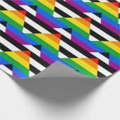 Ally Pride Flag Geschenkpapier (Ecke)