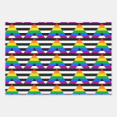 Ally Pride Flag Geschenkpapier Set (Vorderseite 2)