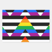Ally Pride Flag Geschenkpapier Set (Vorderseite)