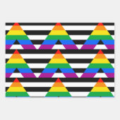 Ally Pride Flag Geschenkpapier Set (Vorderseite 3)