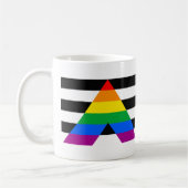 Ally Pride Flag Kaffeetasse (Links)