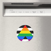 Ally Pride Flag Magnet (In Situ (Geschirrspüler))