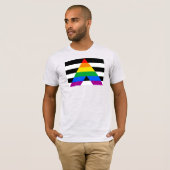 Ally Pride Flag T-Shirt (Vorne ganz)
