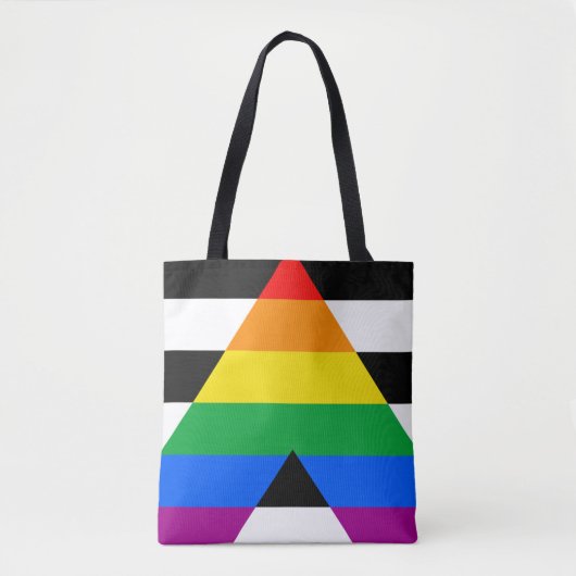 Ally Pride Flag Tasche (Vorderseite)