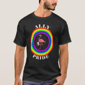 Ally Pride LGBTQ Gleichheit Rainbow Lesbian Gay Tr T-Shirt (Vorderseite)
