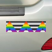 Ally Pride T - Shirt Autoaufkleber (Auf Auto)