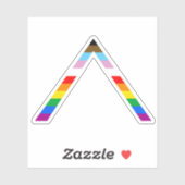 Ally Progress Pride Aufkleber (Blatt)