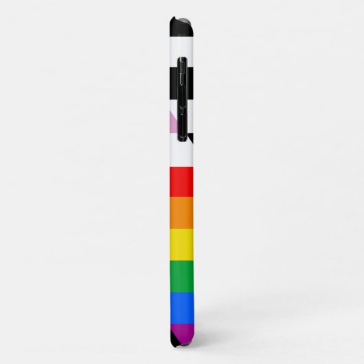 Ally Progress Pride Flag Case-Mate iPhone Hülle (Hinten/Links)