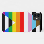 Ally Progress Pride Flag Case-Mate iPhone Hülle (Rückseite (Horizontal))