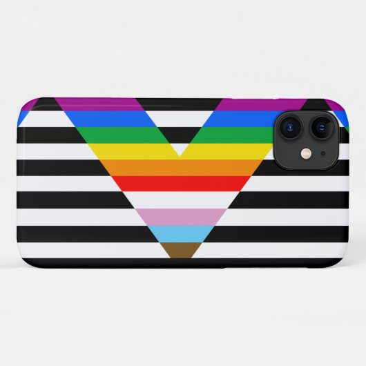 Ally Progress Pride Flag Case-Mate iPhone Hülle (Rückseite (Horizontal))