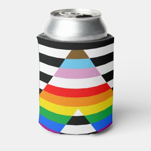 Ally Progress Pride Flag Dosenkühler (Kanne Rückseite)