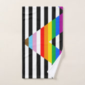 Ally Progress Pride Flag Handtuch (Handtuch)