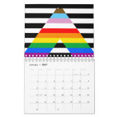 Ally Progress Pride Flag Kalender (Jan 2027)