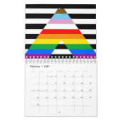 Ally Progress Pride Flag Kalender (Feb 2027)