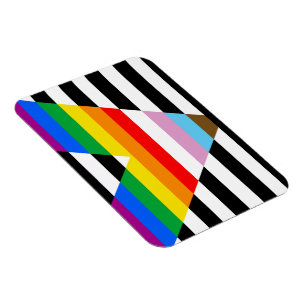 Ally Progress Pride Flag Magnet