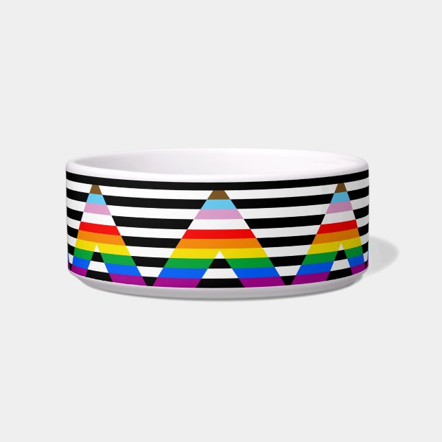 Ally Progress Pride Flag Napf (Vorderseite)