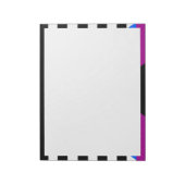 Ally Progress Pride Flag Notizblock (Rotiert)
