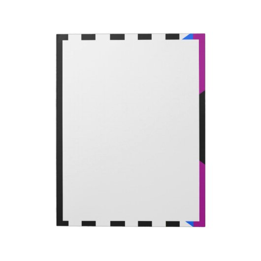 Ally Progress Pride Flag Notizblock (Rotiert)