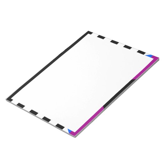 Ally Progress Pride Flag Notizblock (angewinkelt)