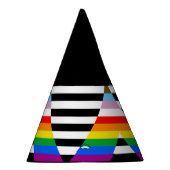 Ally Progress Pride Flag Partyhütchen (Rechts)