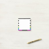 Ally Progress Pride Flag Post-it Klebezettel (Auf Schreibtisch)