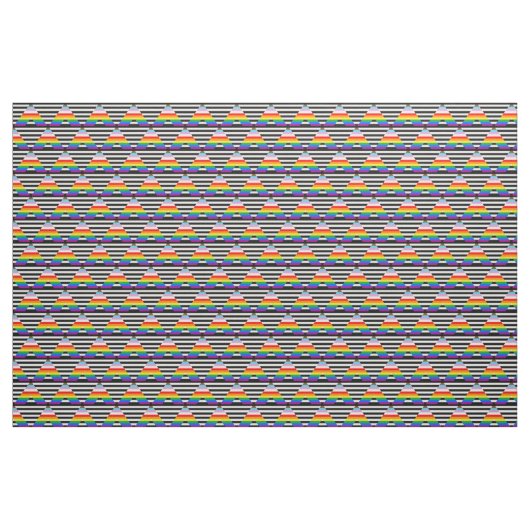 Ally Progress Pride Flag Stoff (Yard (91,4 cm))