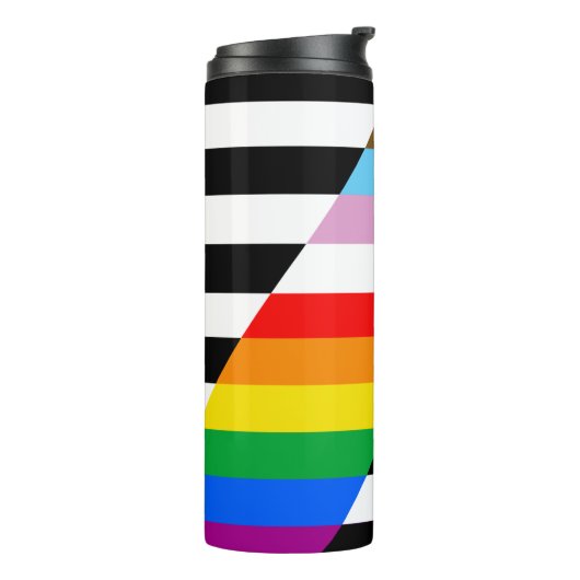 Ally Progress Pride Flag Thermosbecher (Nach links gedreht)