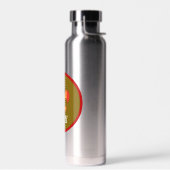 Ally Progress Pride Fleur-de-Lis Wasserflasche Trinkflasche (Links)