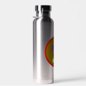 Ally Progress Pride Fleur-de-Lis Wasserflasche Trinkflasche (Rechts)