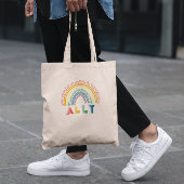 Ally Rainbow Tote Bag Tragetasche