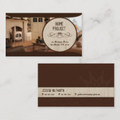 Ally's Zuhause Project Business Cards Visitenkarte (Vorne/Hinten)