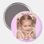 Allysa Needs Angels Magnet (Vorderseite/Rückseite)