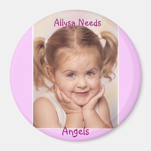 Allysa Needs Angels Magnet (Vorne)