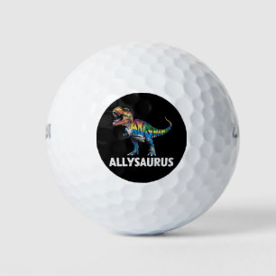 Allysaurus LGBT Dinosaur Regenbogenflagge Ally LGB Golfball