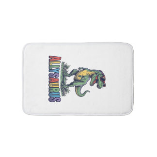 Allysaurus Vintage Dinosaur Sonnenbrille Shirt Des Badematte