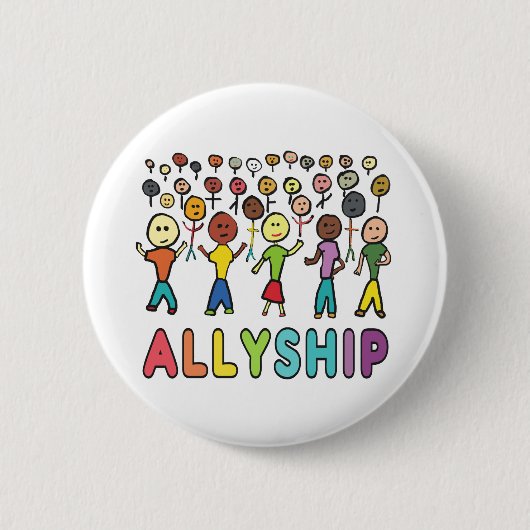 Allyship Button (Vorderseite)