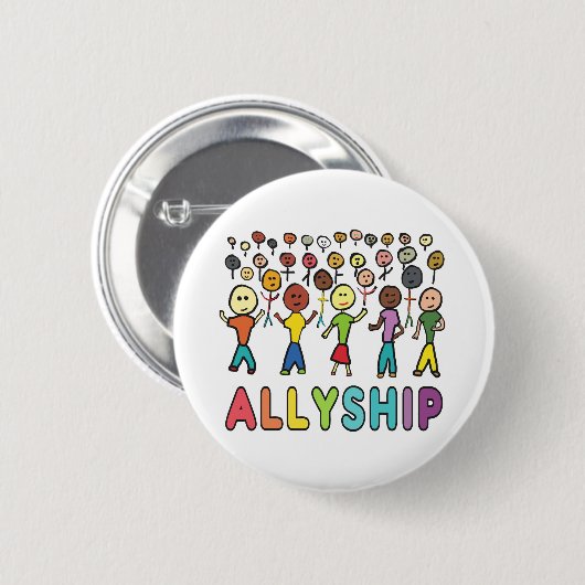 Allyship Button (Vorne & Hinten)