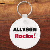 Allyson Rocks Schlüsselanhänger (Vorderseite)