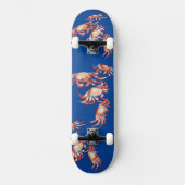 AllyUP Sun Fun Crab Salad Skateboard (Vorderseite)